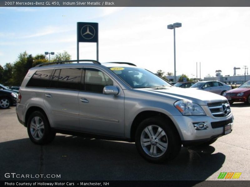Iridium Silver Metallic / Black 2007 Mercedes-Benz GL 450