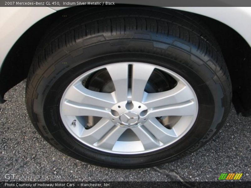 Iridium Silver Metallic / Black 2007 Mercedes-Benz GL 450