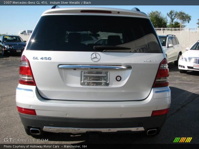 Iridium Silver Metallic / Black 2007 Mercedes-Benz GL 450
