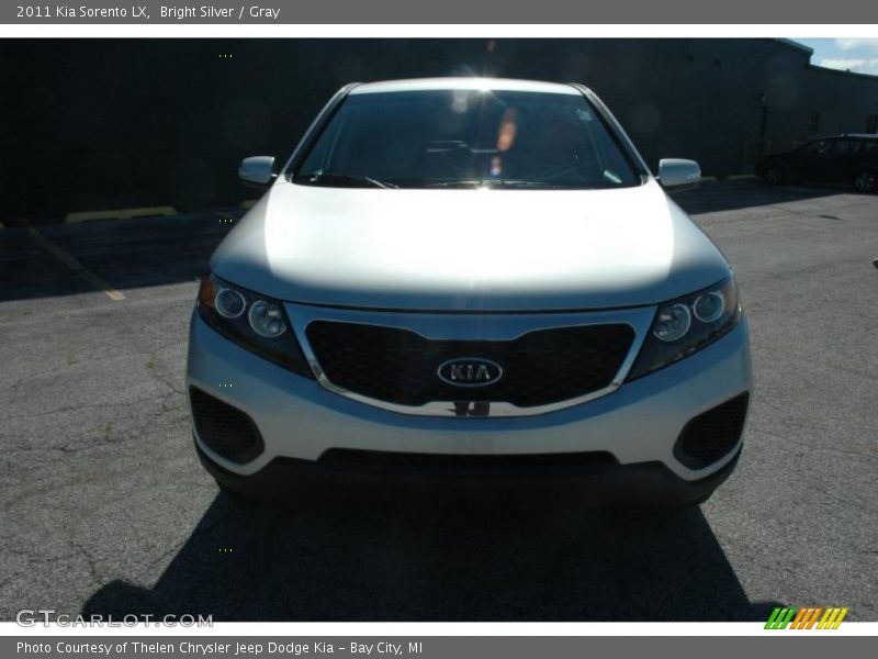 Bright Silver / Gray 2011 Kia Sorento LX