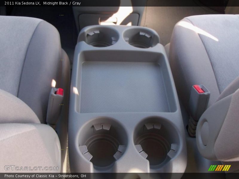 Midnight Black / Gray 2011 Kia Sedona LX