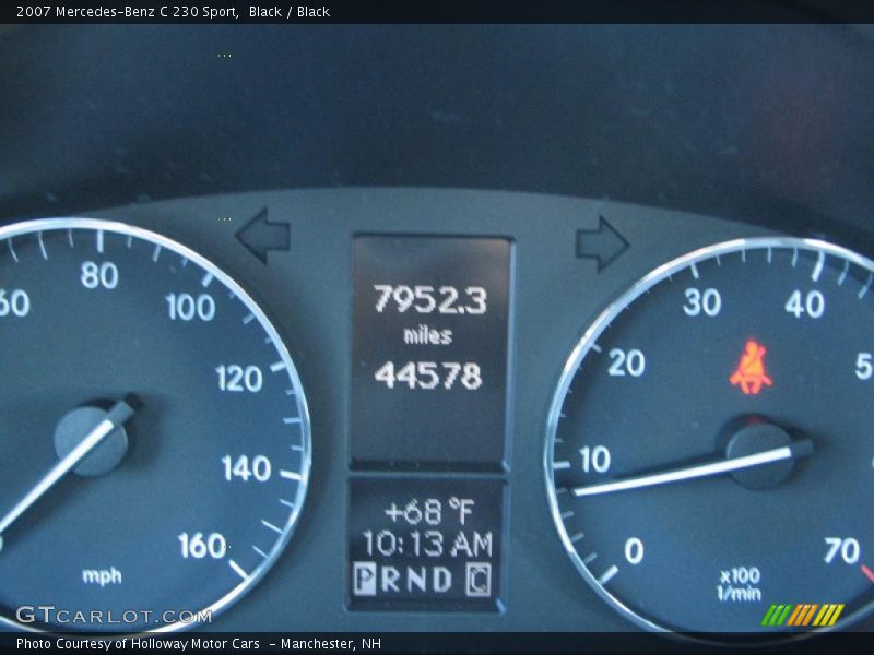 Black / Black 2007 Mercedes-Benz C 230 Sport