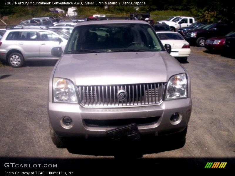 Silver Birch Metallic / Dark Graphite 2003 Mercury Mountaineer Convenience AWD