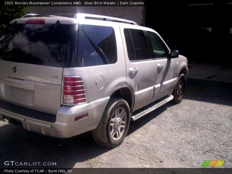 Silver Birch Metallic / Dark Graphite 2003 Mercury Mountaineer Convenience AWD
