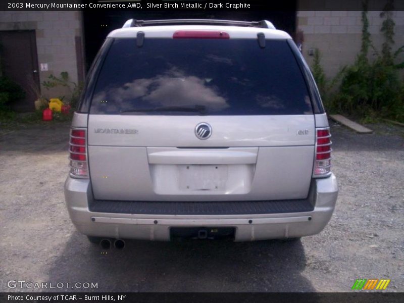Silver Birch Metallic / Dark Graphite 2003 Mercury Mountaineer Convenience AWD