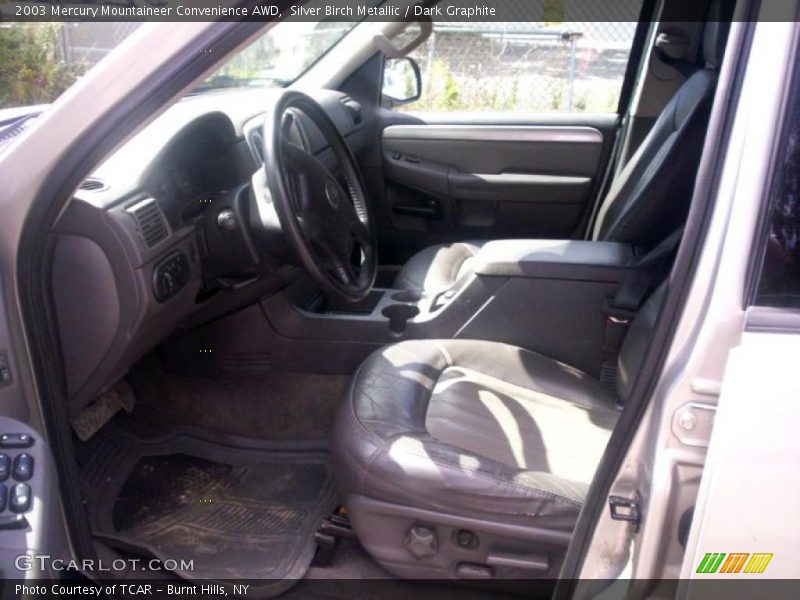 Silver Birch Metallic / Dark Graphite 2003 Mercury Mountaineer Convenience AWD