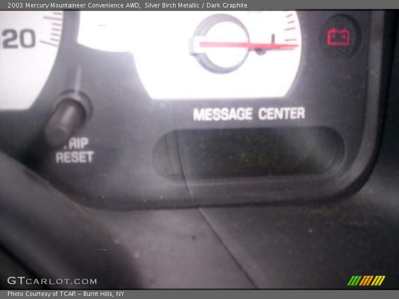 Silver Birch Metallic / Dark Graphite 2003 Mercury Mountaineer Convenience AWD