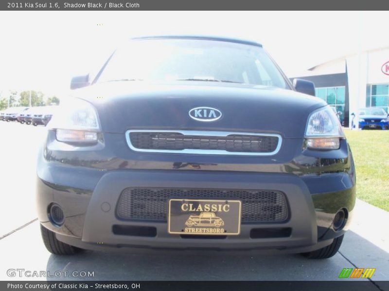 Shadow Black / Black Cloth 2011 Kia Soul 1.6