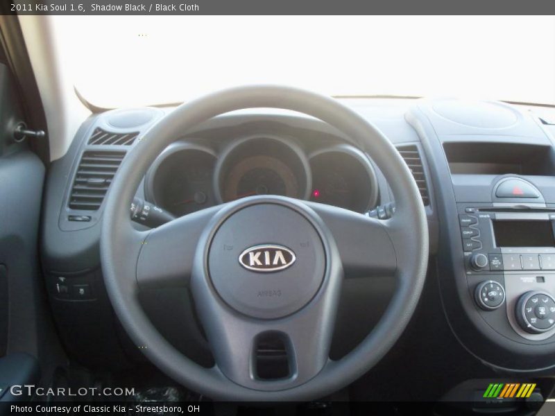 Shadow Black / Black Cloth 2011 Kia Soul 1.6