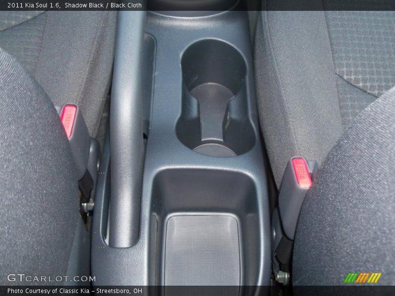 Shadow Black / Black Cloth 2011 Kia Soul 1.6