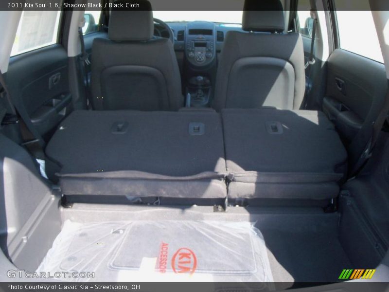 Shadow Black / Black Cloth 2011 Kia Soul 1.6