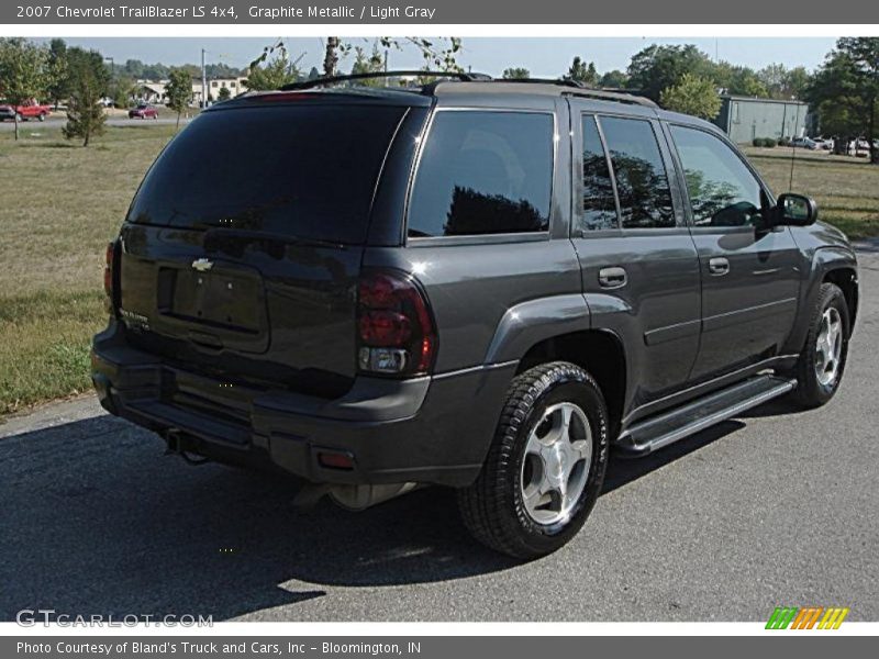 Graphite Metallic / Light Gray 2007 Chevrolet TrailBlazer LS 4x4