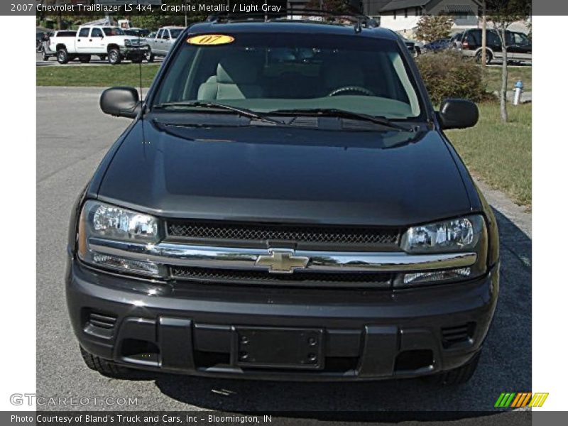 Graphite Metallic / Light Gray 2007 Chevrolet TrailBlazer LS 4x4