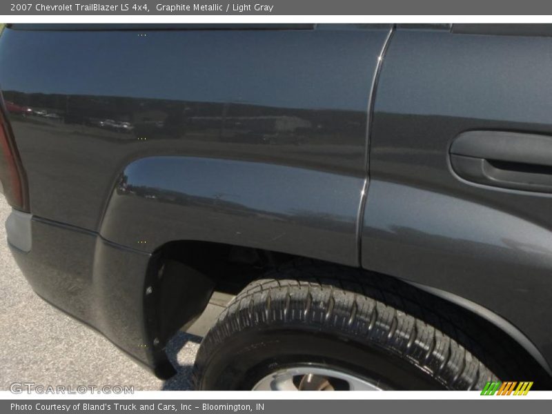 Graphite Metallic / Light Gray 2007 Chevrolet TrailBlazer LS 4x4