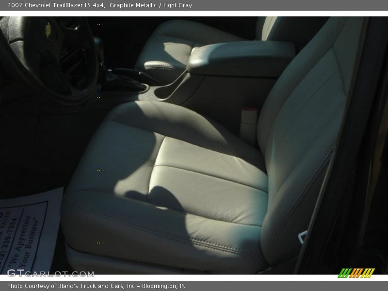 Graphite Metallic / Light Gray 2007 Chevrolet TrailBlazer LS 4x4