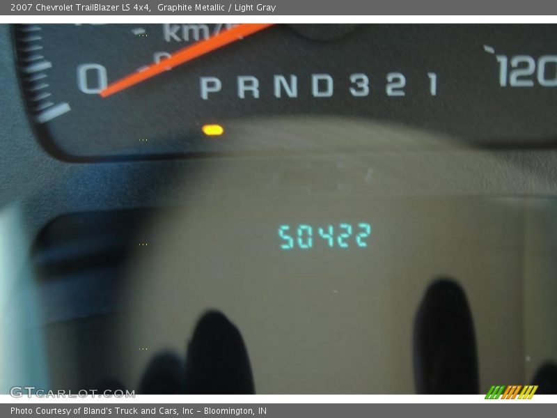 Graphite Metallic / Light Gray 2007 Chevrolet TrailBlazer LS 4x4