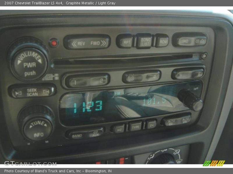 Graphite Metallic / Light Gray 2007 Chevrolet TrailBlazer LS 4x4