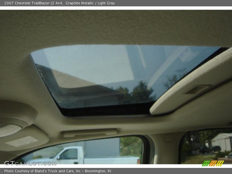 Graphite Metallic / Light Gray 2007 Chevrolet TrailBlazer LS 4x4