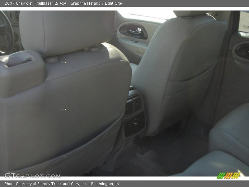 Graphite Metallic / Light Gray 2007 Chevrolet TrailBlazer LS 4x4
