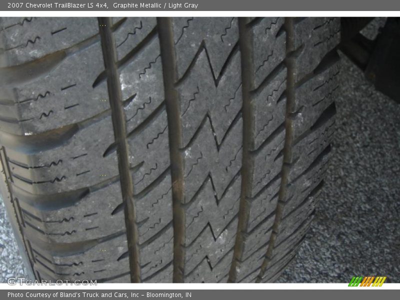 Graphite Metallic / Light Gray 2007 Chevrolet TrailBlazer LS 4x4