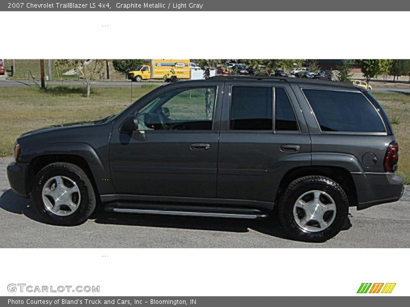 Graphite Metallic / Light Gray 2007 Chevrolet TrailBlazer LS 4x4