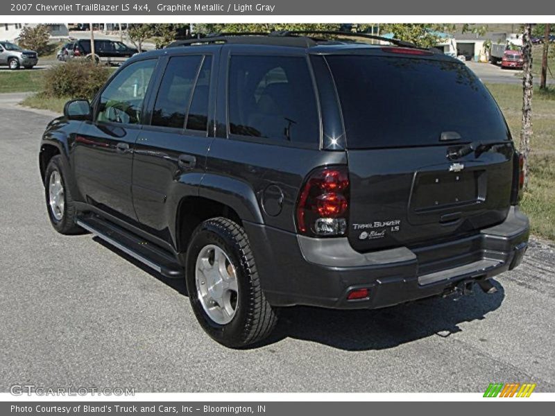 Graphite Metallic / Light Gray 2007 Chevrolet TrailBlazer LS 4x4