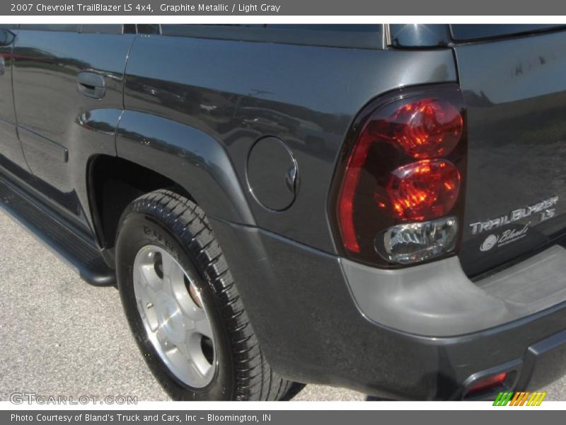 Graphite Metallic / Light Gray 2007 Chevrolet TrailBlazer LS 4x4