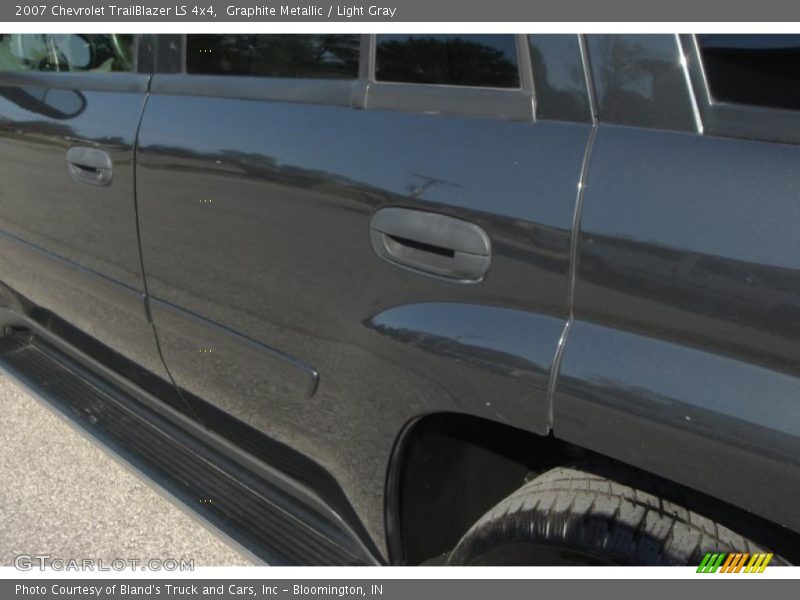 Graphite Metallic / Light Gray 2007 Chevrolet TrailBlazer LS 4x4