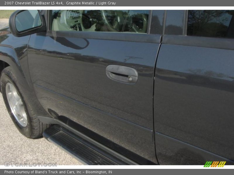 Graphite Metallic / Light Gray 2007 Chevrolet TrailBlazer LS 4x4