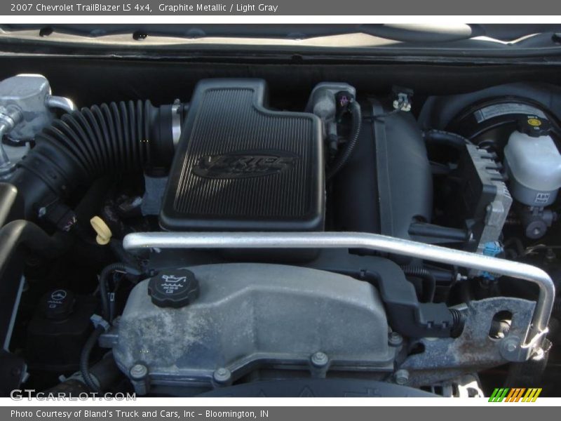 Graphite Metallic / Light Gray 2007 Chevrolet TrailBlazer LS 4x4