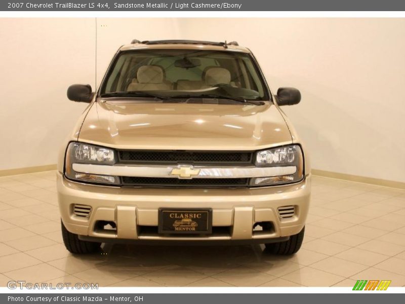 Sandstone Metallic / Light Cashmere/Ebony 2007 Chevrolet TrailBlazer LS 4x4