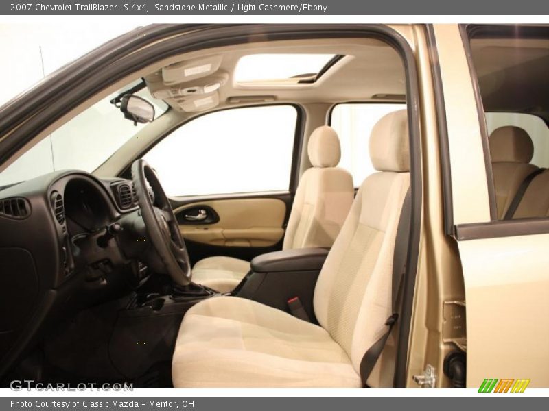 Sandstone Metallic / Light Cashmere/Ebony 2007 Chevrolet TrailBlazer LS 4x4