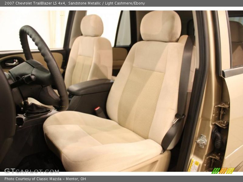 Sandstone Metallic / Light Cashmere/Ebony 2007 Chevrolet TrailBlazer LS 4x4