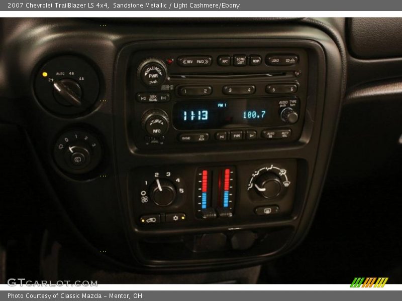 Sandstone Metallic / Light Cashmere/Ebony 2007 Chevrolet TrailBlazer LS 4x4