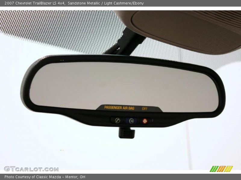 Sandstone Metallic / Light Cashmere/Ebony 2007 Chevrolet TrailBlazer LS 4x4