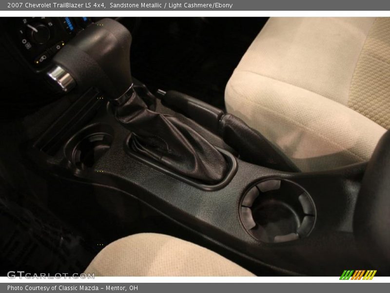 Sandstone Metallic / Light Cashmere/Ebony 2007 Chevrolet TrailBlazer LS 4x4
