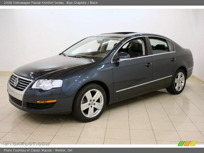 Blue Graphite / Black 2008 Volkswagen Passat Komfort Sedan