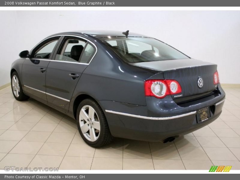 Blue Graphite / Black 2008 Volkswagen Passat Komfort Sedan