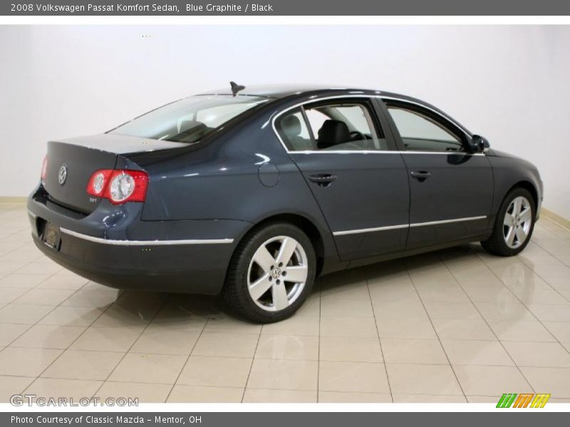 Blue Graphite / Black 2008 Volkswagen Passat Komfort Sedan