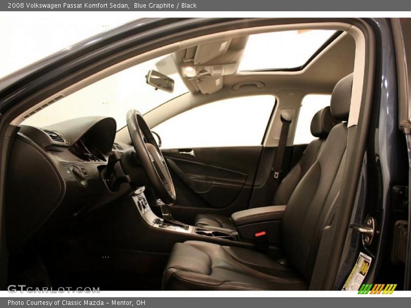 Blue Graphite / Black 2008 Volkswagen Passat Komfort Sedan