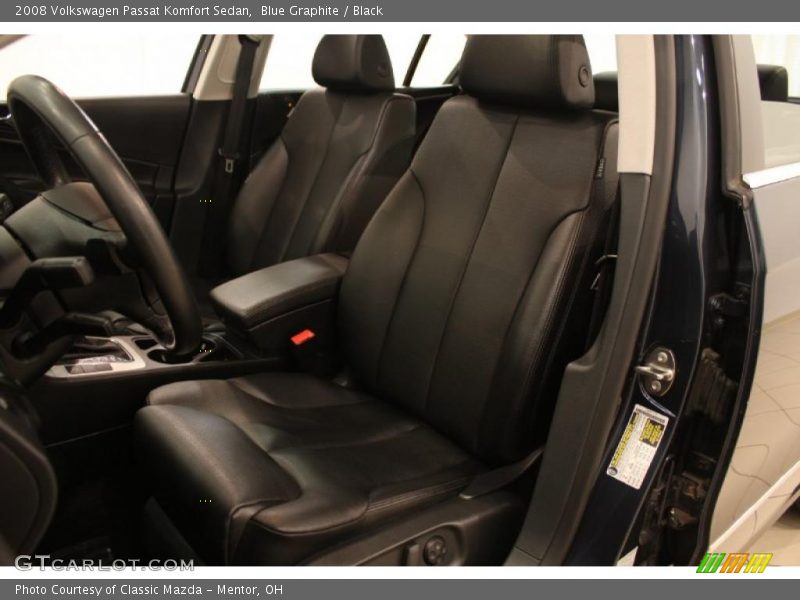 Blue Graphite / Black 2008 Volkswagen Passat Komfort Sedan