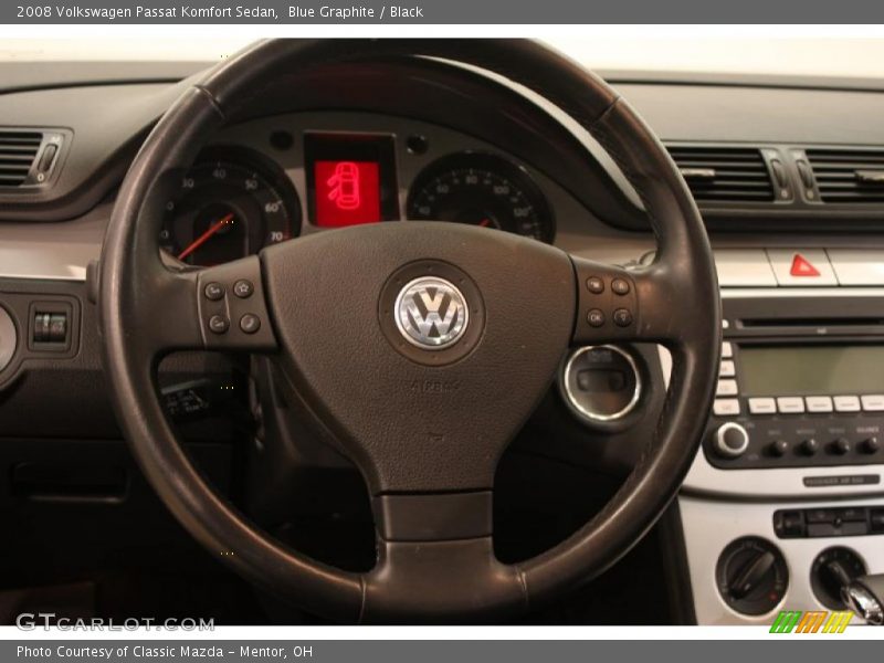 Blue Graphite / Black 2008 Volkswagen Passat Komfort Sedan