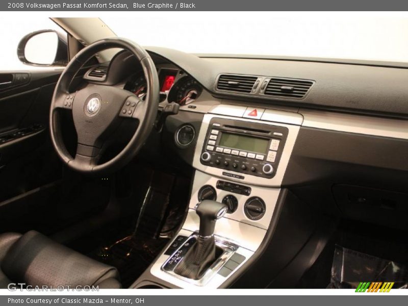 Blue Graphite / Black 2008 Volkswagen Passat Komfort Sedan