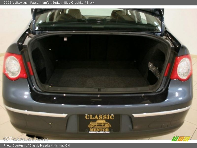 Blue Graphite / Black 2008 Volkswagen Passat Komfort Sedan
