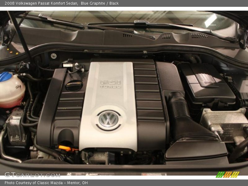Blue Graphite / Black 2008 Volkswagen Passat Komfort Sedan
