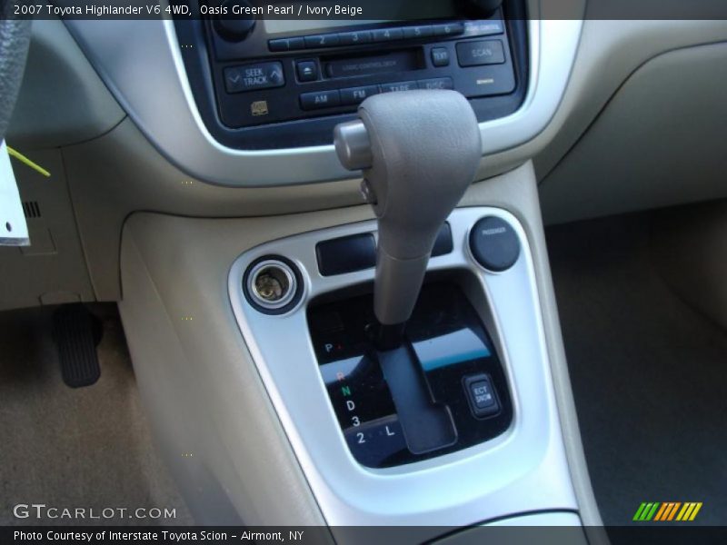 Oasis Green Pearl / Ivory Beige 2007 Toyota Highlander V6 4WD