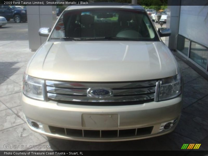 Smokestone Metallic / Black 2009 Ford Taurus Limited