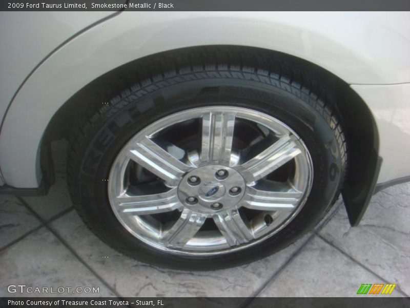 Smokestone Metallic / Black 2009 Ford Taurus Limited