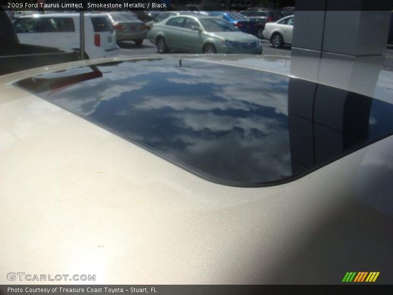 Smokestone Metallic / Black 2009 Ford Taurus Limited