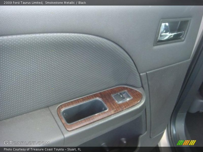 Smokestone Metallic / Black 2009 Ford Taurus Limited